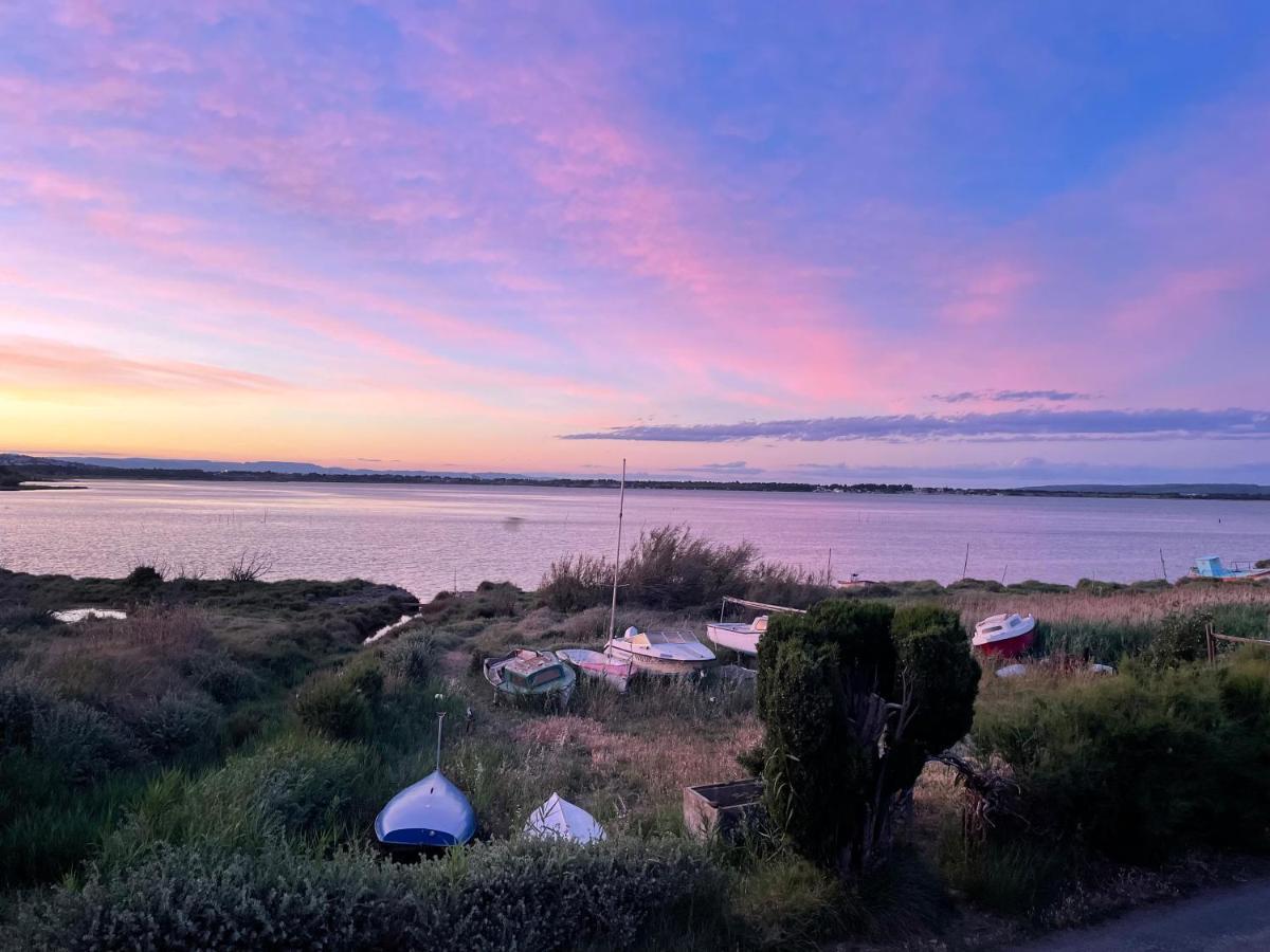 Parenthese Au Bord De L'Etang Appartement Bages  Buitenkant foto